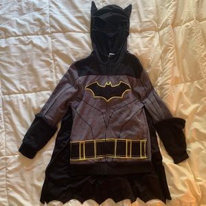 NWOT Kids Batman hoodie with cape